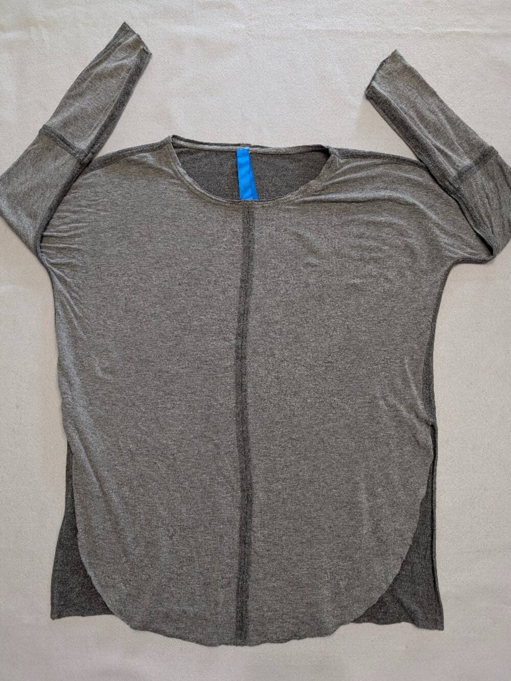 Kit and Ace Gray Oversized Long Sleeve Tunic Top Size 8 Medium
